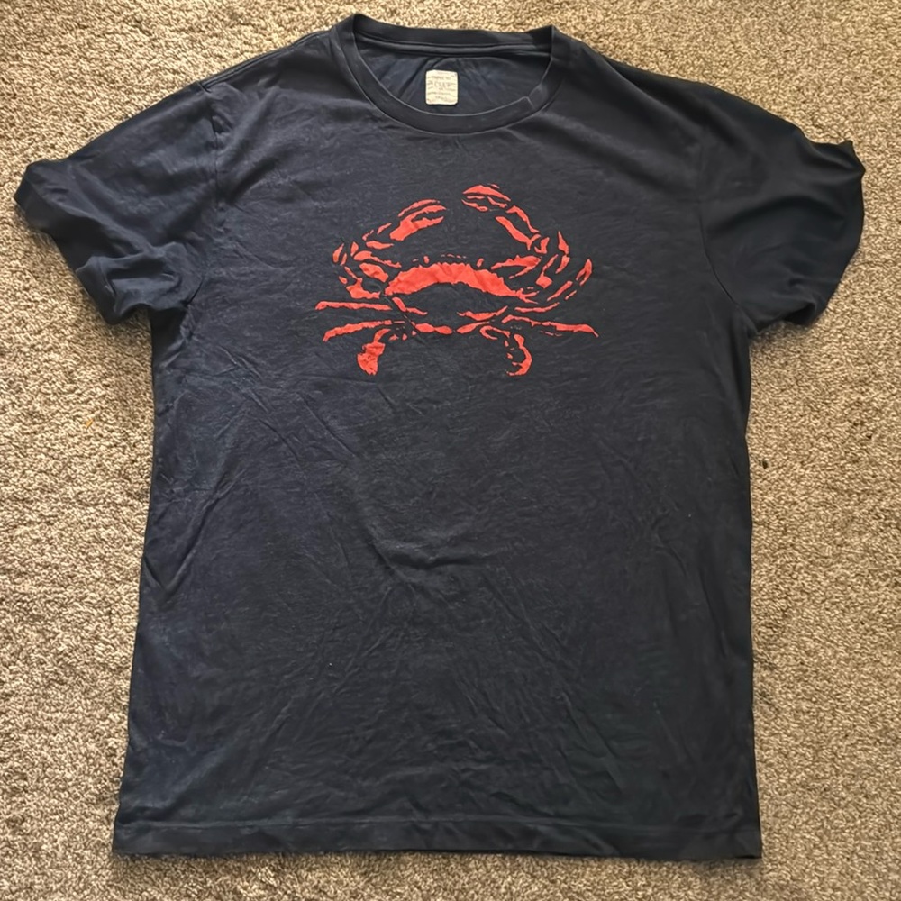 J crew crab shirt